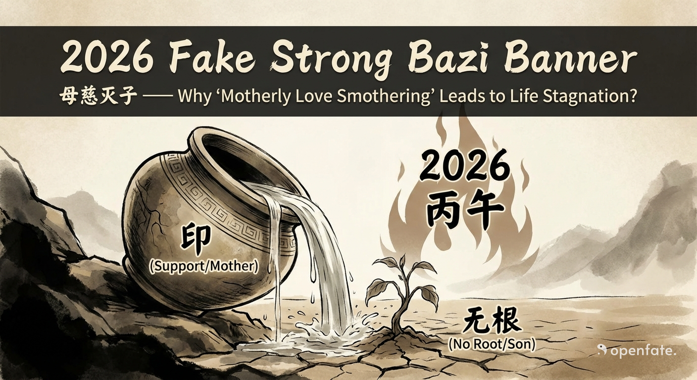 2026 Fake Strong Bazi: Risk of Excessive Nurturing