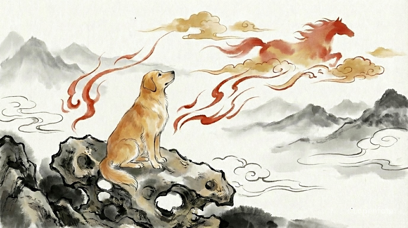2026 屬狗運勢詳解:三合太歲,華蓋靈感