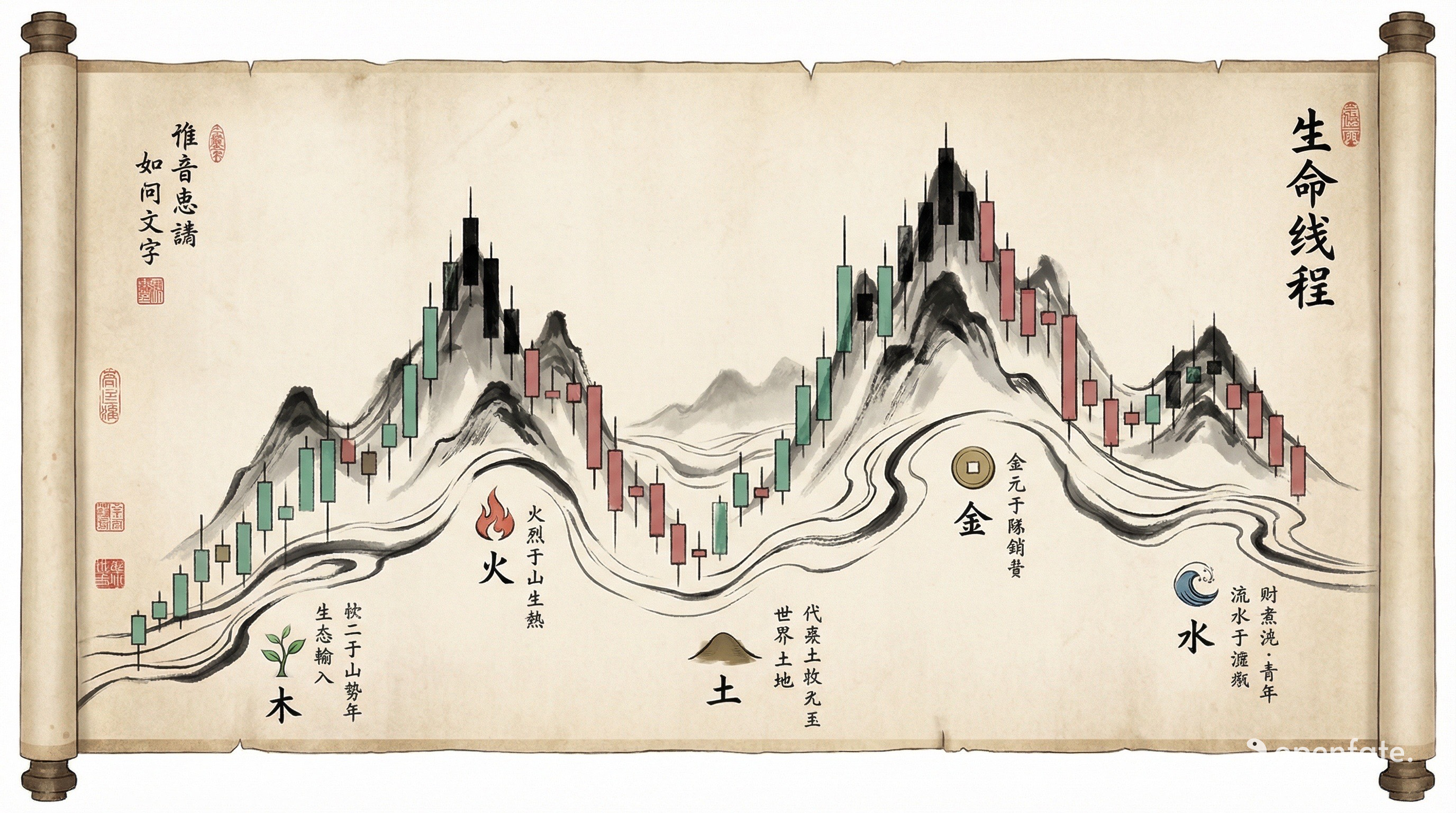 人生K线：用图表比喻梳理 2026 流年主题