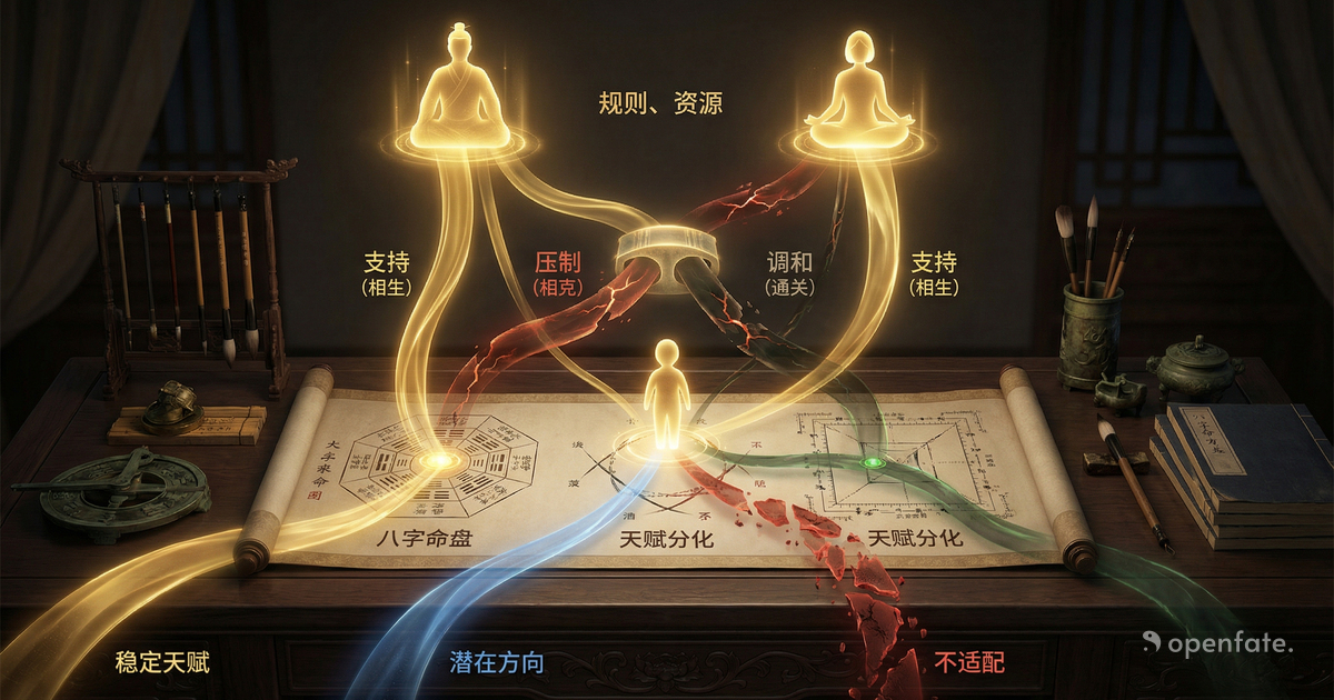 亲子八字合盘：学习偏好、沟通摩擦与教育规划指南